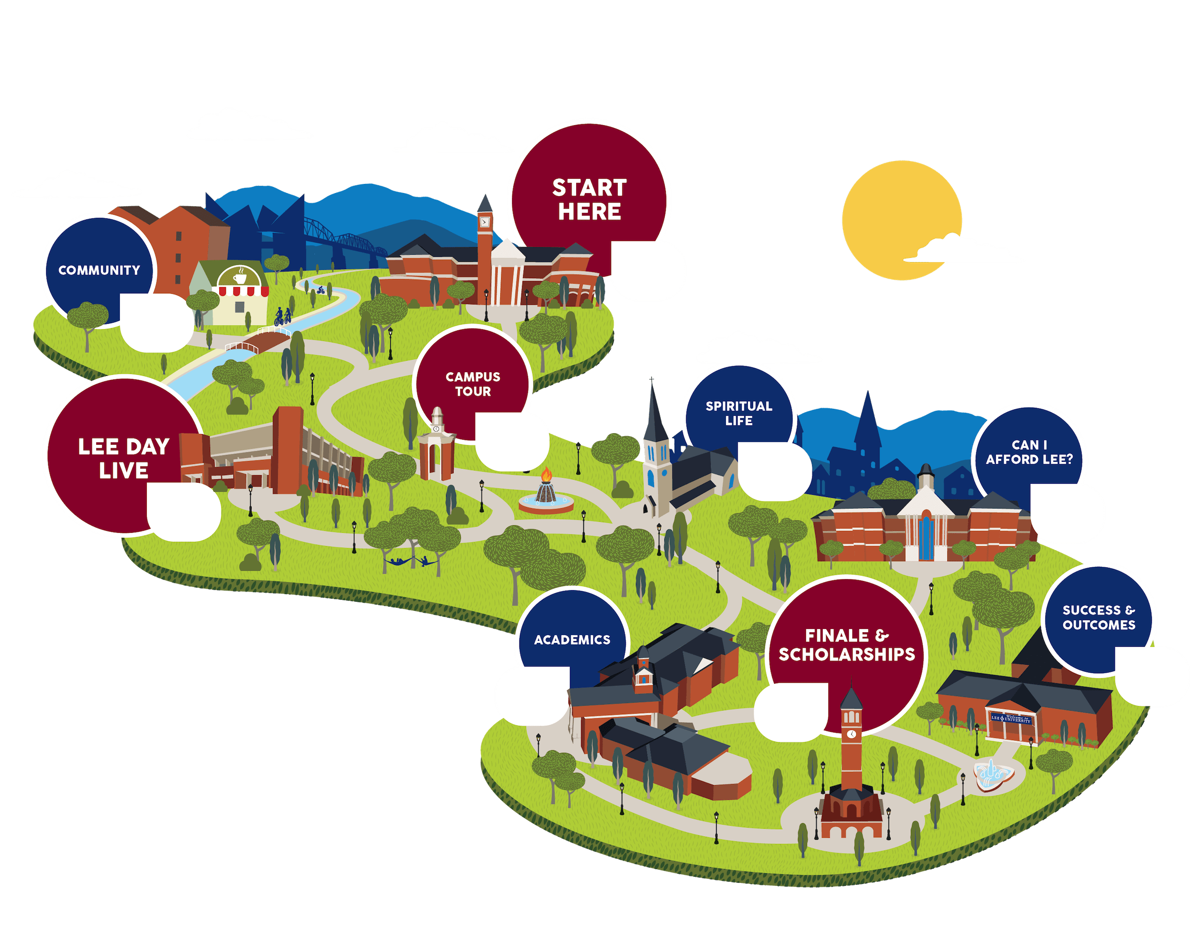 Washington And Lee Campus Map